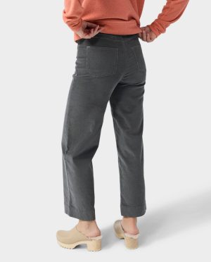 Women’s Rivet Wide Leg Cord