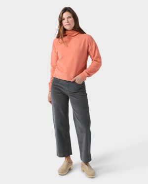 Women’s Rivet Wide Leg Cord