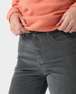 Women’s Rivet Wide Leg Cord