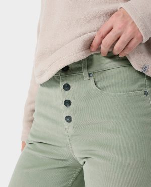 Women’s Rivet Wide Leg Cord