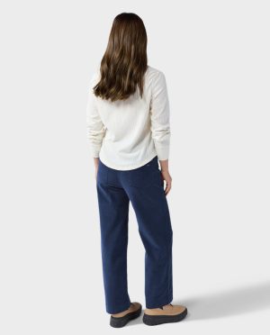 Women’s Rivet Wide Leg Cord