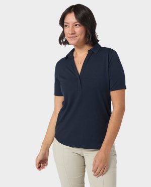 Women’s Alpin Lightweight Merino Polo SS
