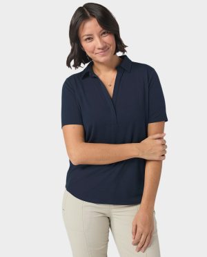 Women’s Alpin Lightweight Merino Polo SS