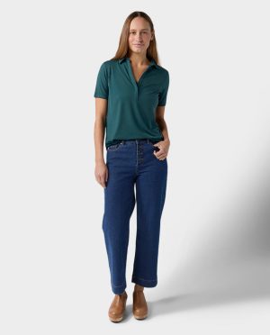 Women’s Alpin Lightweight Merino Polo SS