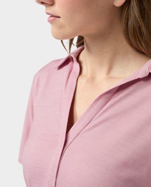 Women’s Alpin Lightweight Merino Polo SS