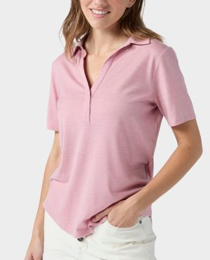 Women’s Alpin Lightweight Merino Polo SS