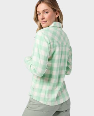 Women’s Miter Stretch Lightweight Flannel Shirt