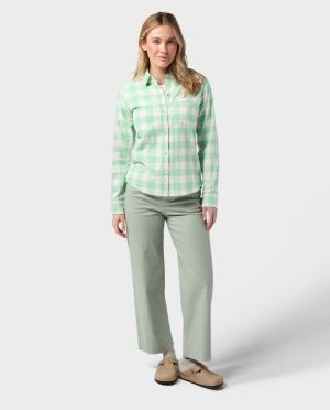 Women’s Miter Stretch Lightweight Flannel Shirt