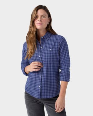 Women’s Miter Stretch Lightweight Flannel Shirt