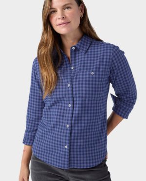 Women’s Miter Stretch Lightweight Flannel Shirt