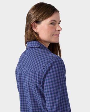 Women’s Miter Stretch Lightweight Flannel Shirt