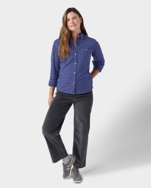 Women’s Miter Stretch Lightweight Flannel Shirt