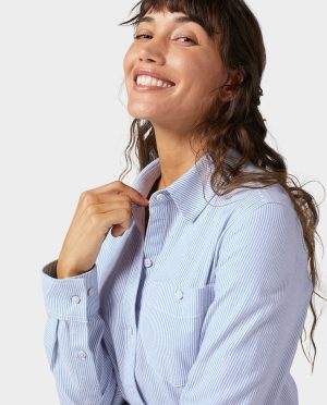 Women’s Miter Stretch Lightweight Flannel Shirt