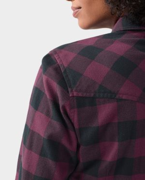 Women’s Miter Stretch Lightweight Flannel Shirt