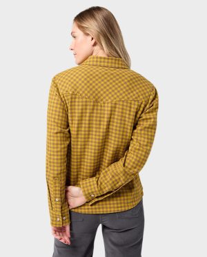 Women’s Miter Stretch Lightweight Flannel Shirt