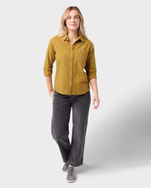Women’s Miter Stretch Lightweight Flannel Shirt