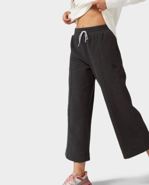 Women’s Turpin Fleece Wide Crop Pant