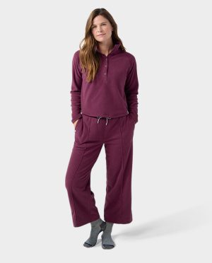 Women’s Turpin Fleece Wide Crop Pant
