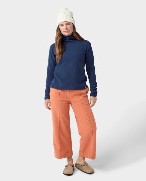 Women’s Turpin Fleece Wide Crop Pant