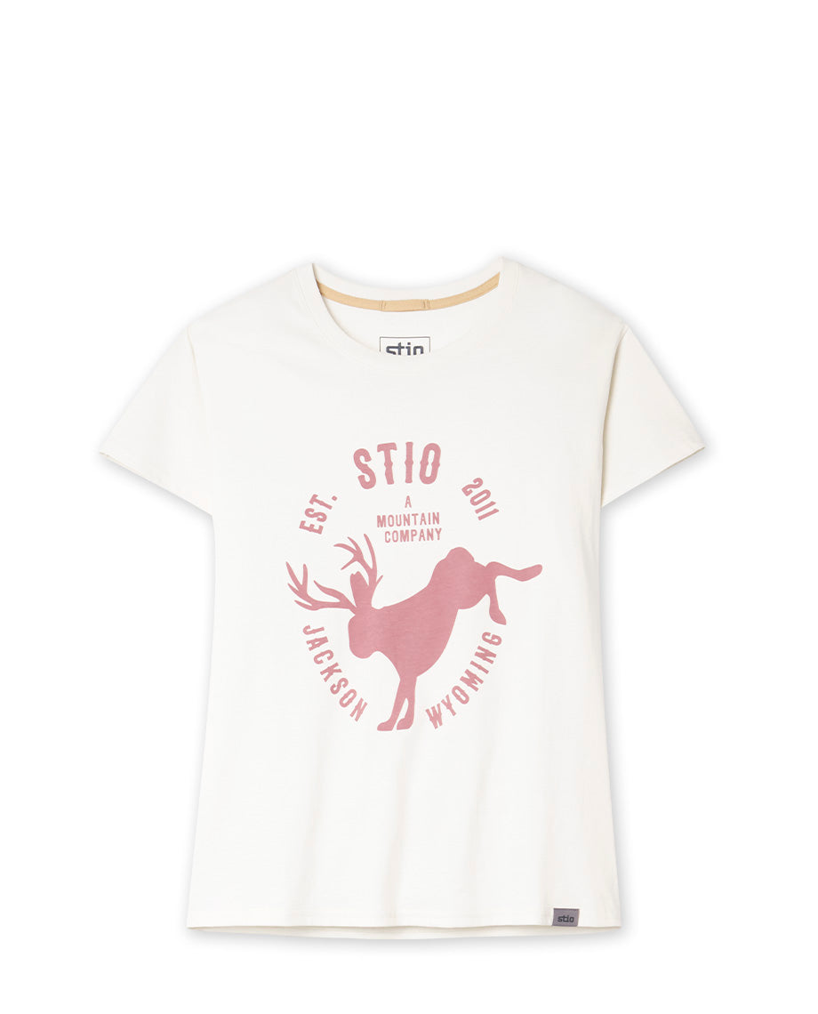 Women's Bucking Jack Crest Tee