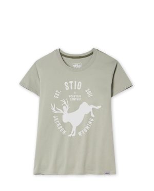 Women’s Bucking Jack Crest Tee