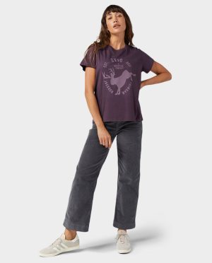 Women’s Bucking Jack Crest Tee