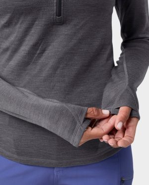 Women’s Basis PeakWool Midweight Half Zip