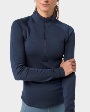 Women’s Basis PeakWool Midweight Half Zip
