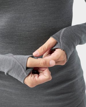 Women’s Basis PeakWool Midweight Crew LS