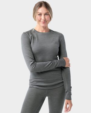 Women’s Basis PeakWool Midweight Crew LS