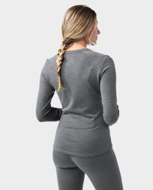 Women’s Basis PeakWool Midweight Crew LS