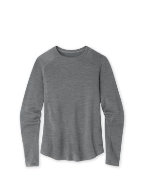 Women’s Basis PeakWool Midweight Crew LS