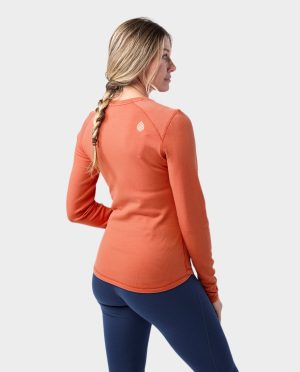 Women’s Basis PeakWool Midweight Crew LS