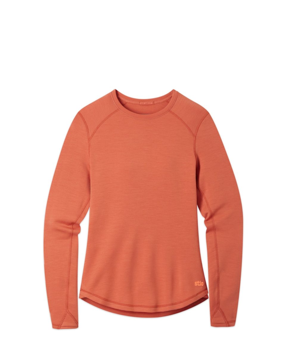 Women's Basis PeakWool Midweight Crew LS