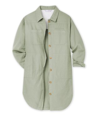 Women’s Bevel Flannel Overshirt