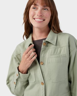 Women’s Bevel Flannel Overshirt