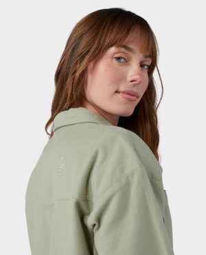 Women’s Bevel Flannel Overshirt