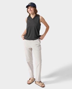 Women’s Divide Sleeveless Hoodie