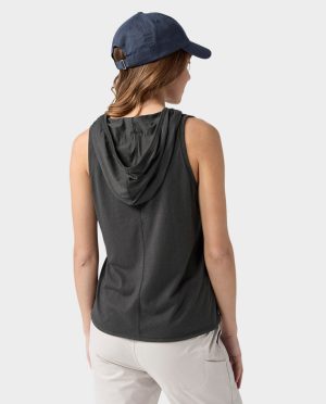 Women’s Divide Sleeveless Hoodie