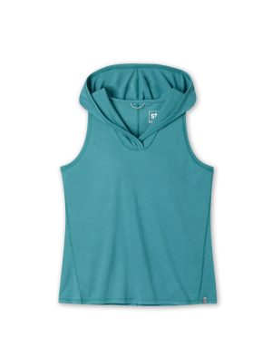 Women’s Divide Sleeveless Hoodie