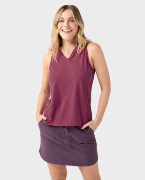 Women’s Divide Sleeveless Hoodie