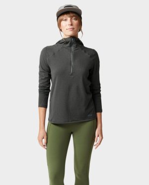 Women’s Trax Power Grid Half Zip Hoodie