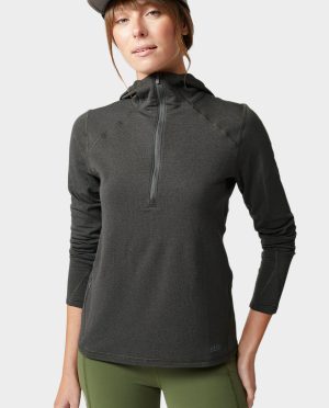 Women’s Trax Power Grid Half Zip Hoodie