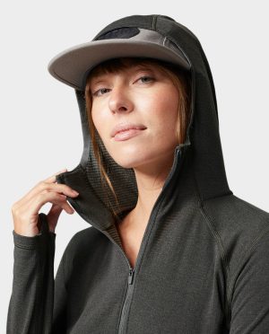 Women’s Trax Power Grid Half Zip Hoodie