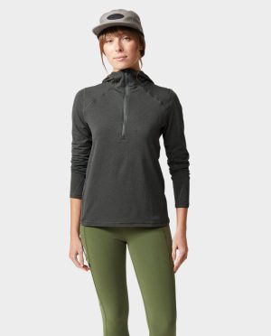 Women’s Trax Power Grid Half Zip Hoodie