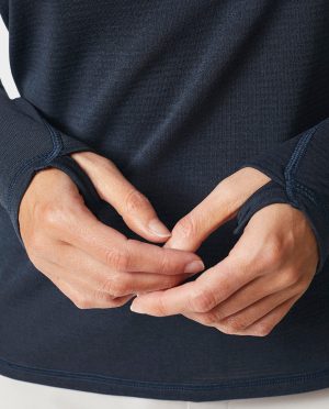 Women’s Trax Power Grid Half Zip Hoodie