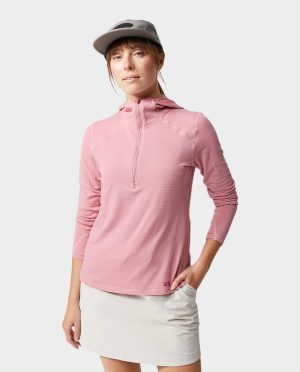 Women’s Trax Power Grid Half Zip Hoodie