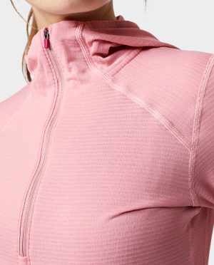 Women’s Trax Power Grid Half Zip Hoodie