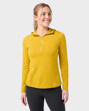 Women’s Trax Power Grid Half Zip Hoodie