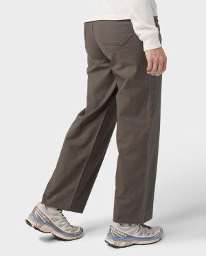 Women’s Rivet Wide Leg Canvas Pant